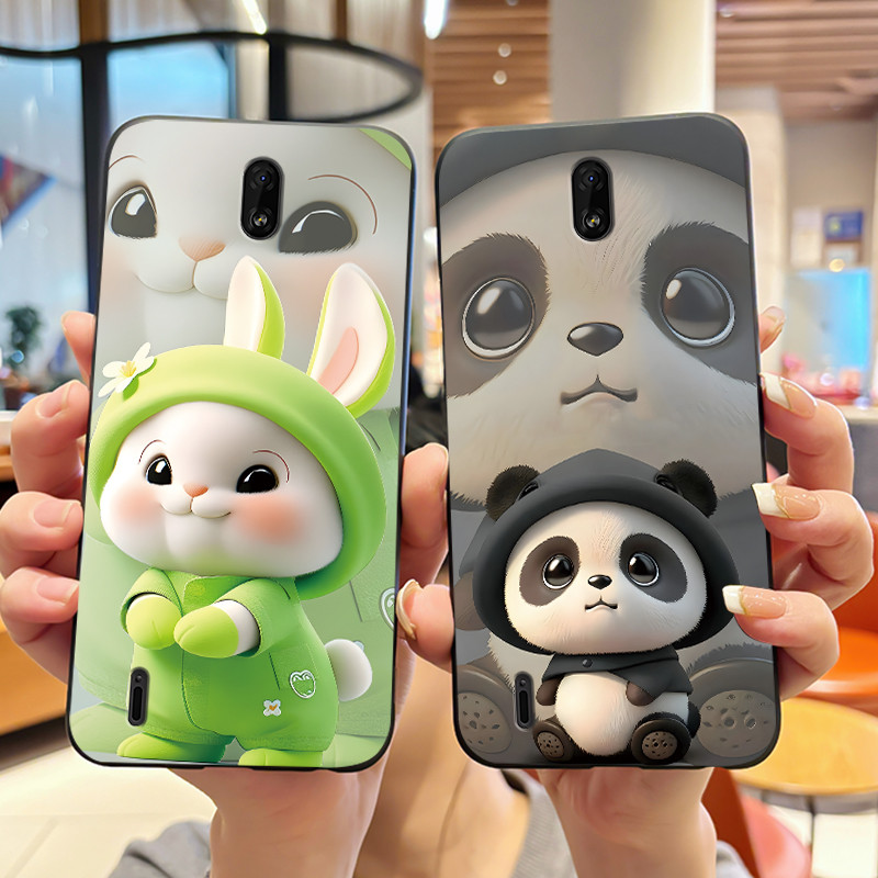 Phone Cases Viral - ซิลิโคนอ่อนนุ่มสีดำสำหรับโนเกีย ซี 1 2020 เคสโทรศัพท์สำหรับโนเกีย ซี