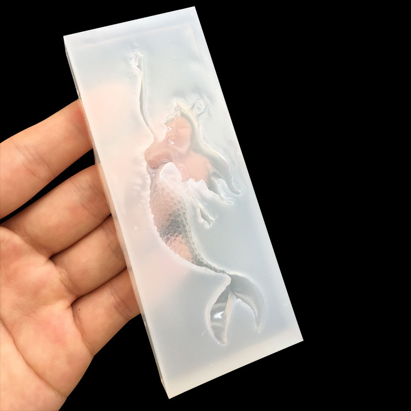 Phone Cases Eu - กระจกต่างหูแม่พิมพ์หลุม Mermaid แม่พิมพ์เครื่องประดับโทรศัพท์กรณีตกแต่งพวงกุญแจจี้16074