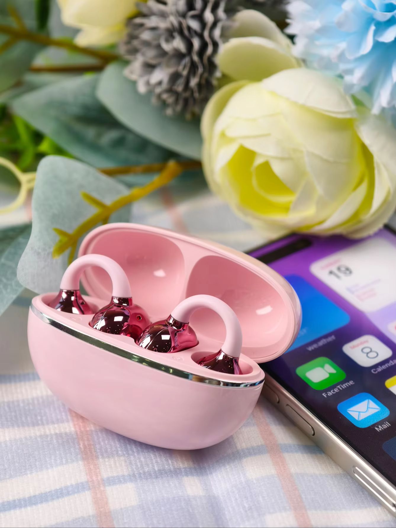 Phone Cases Viral - หูฟังแบบหนีบหู รุ่นไวรัล ปี 2026 ดีไซน์แบบเปิดหู ใช้งานได้ยาวนาน