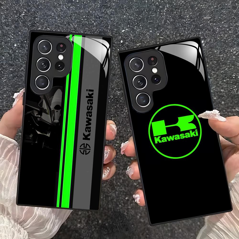 Phone Cases For Samsung - เคสโทรศัพท์มือถือลายมอเตอร์ไซค์ Kawasaki สำหรับ Samsung S26 S25
