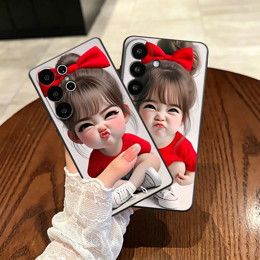 Phone Cases Samsung S25 Fe - เคสโทรศัพท์ฟันดาสำหรับซัมซุงกาแล็กซี่ S26 S23 S25 อัลตร้า โน้ต