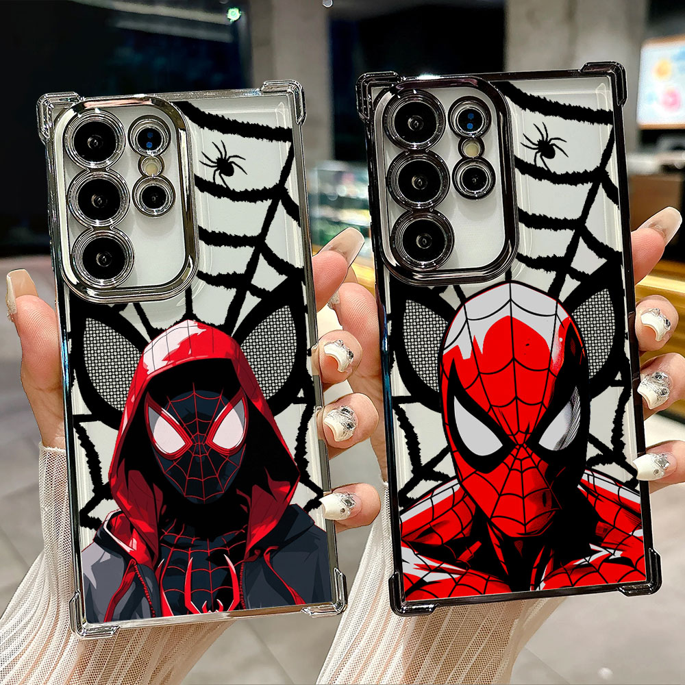 Phone Cases Samsung S25 Fe - เคสโทรศัพท์ลายสไปเดอร์แมน ไมล์ส โมราเลส สำหรับ Samsung Galaxy