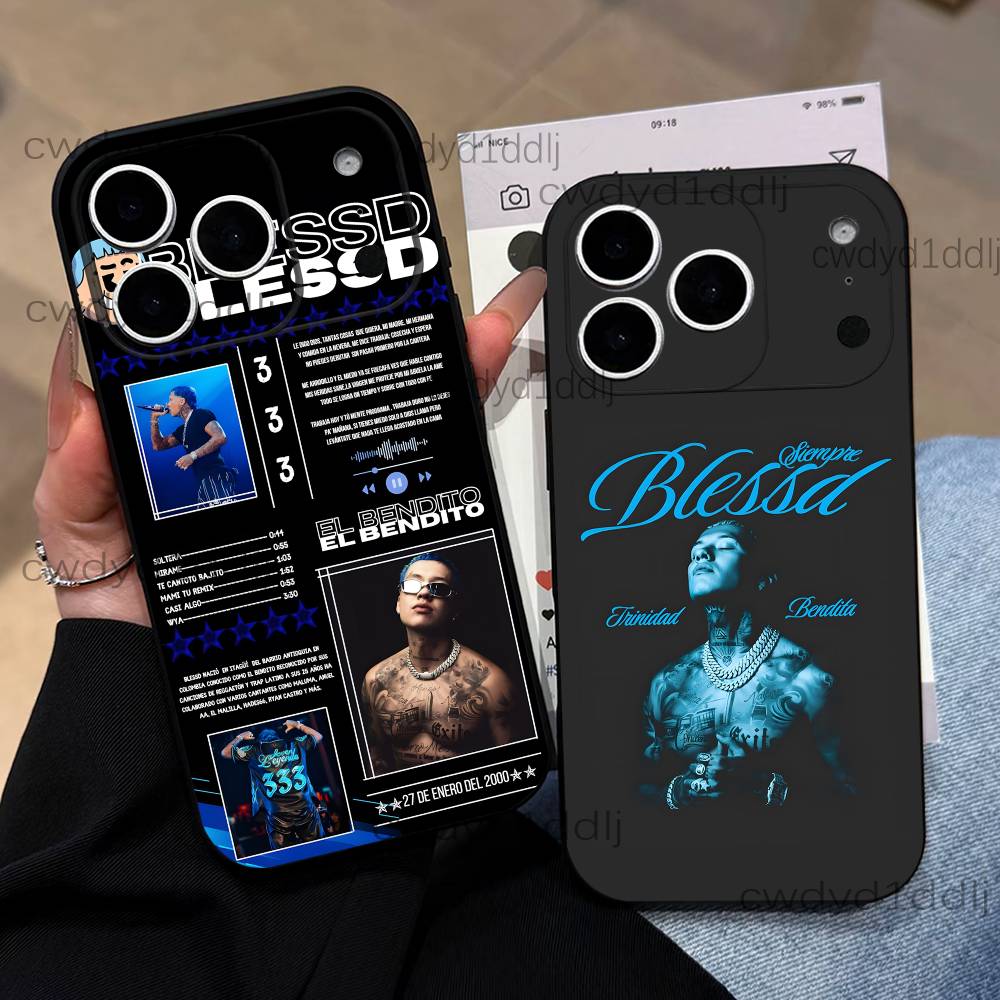 Phone Cases Trinidad - B-Blessd TRINIDAD BENDITA เคสโทรศัพท์สำหรับ iPhone 17,16,15,11,12,14,13