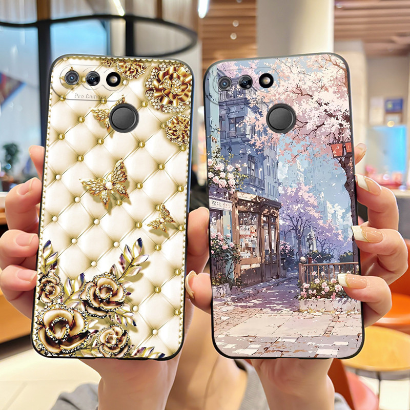 Phone Cases Viral - เคสโทรศัพท์ซิลิโคนนิ่มกันกระแทก สำหรับ Itel P15/A35/A25/A25 Pro ลายเจลลี่สีดำ