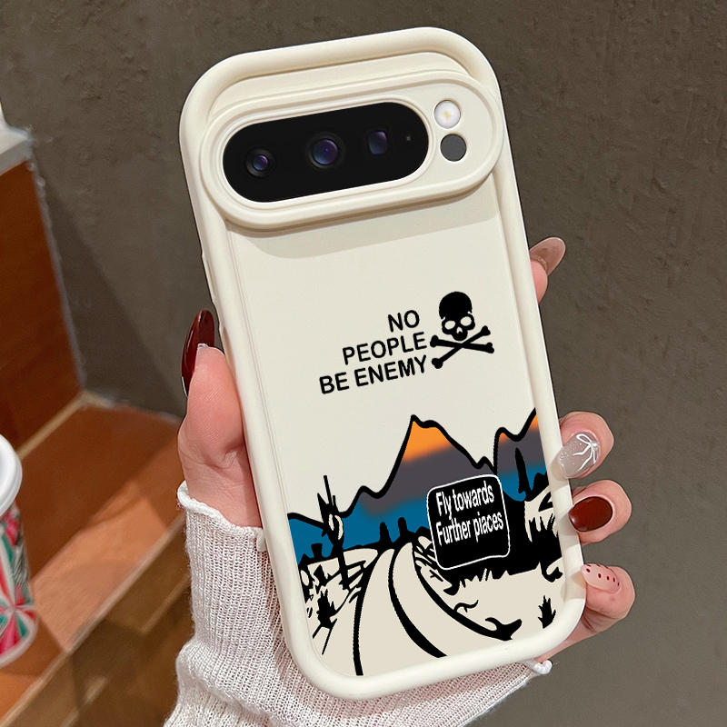Phone Cases Google Pixel 7 - เคสโทรศัพท์ลายถนนภูเขาสำหรับกูเกิลพิกเซล 10 9 8 7 โปรพิกเซล