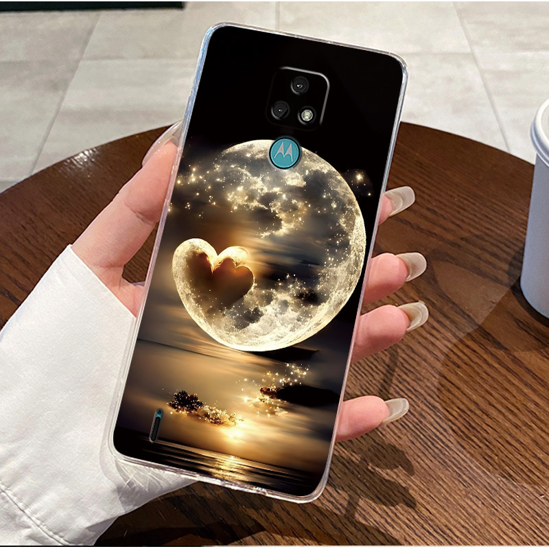 Phone Cases Viral - เคสโทรศัพท์สำหรับโมโตโรล่า โมโต อี 7 ซิลิโคนนุ่ม TPU