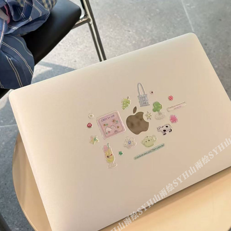 Phone Cases Viral - สติกเกอร์เจลลี่นูนๆ สไตล์ Xiaohongshu แบบเดียวกับใน Ins กันน้ำ