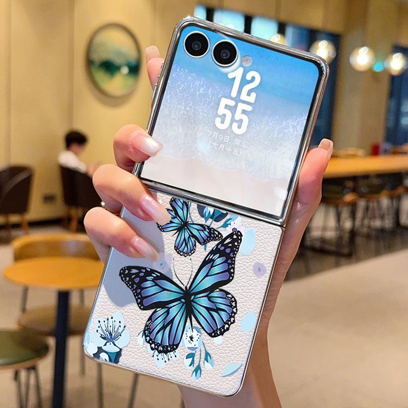 เคสโทรศัพท์หนัง PU ลายผีเสื้อส - Phone Cases Z Flip 6 บทวิจารณ์และราคา