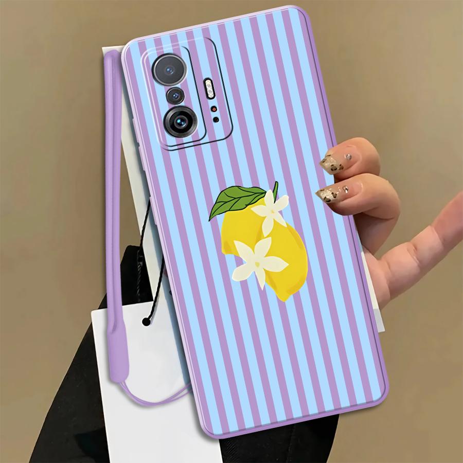 เคสลายมะนาวคูลสไตรป์สำหรับเสี่ - Phone Cases Xiaomi บทวิจารณ์และราคา