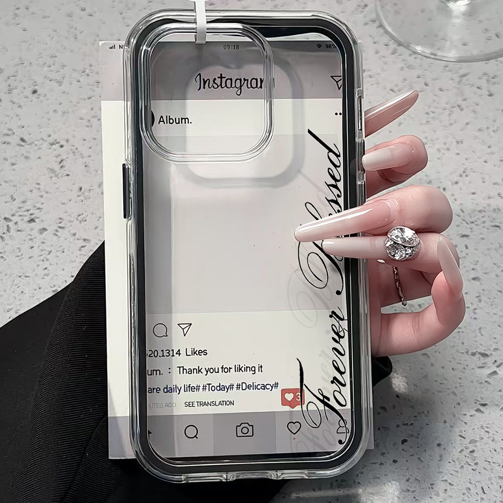 เคสโทรศัพท์ใสเรียบง่าย Forever - Phone Cases Protective บทวิจารณ์และราคา