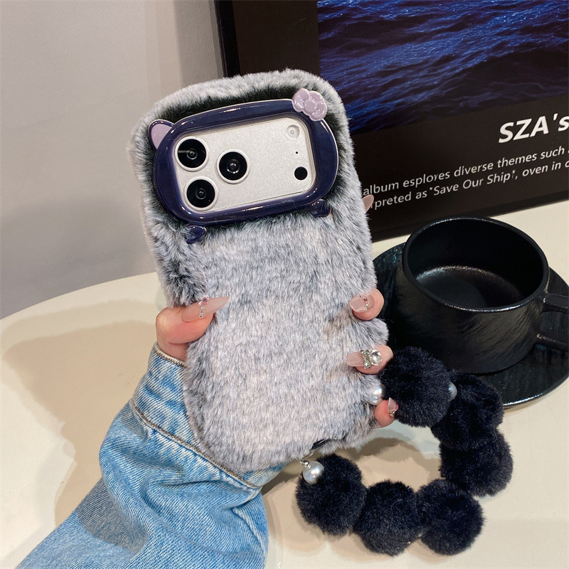เคสโทรศัพท์ขนเฟอร์สีพื้นสุดหรู - Phone Cases Popular บทวิจารณ์และราคา