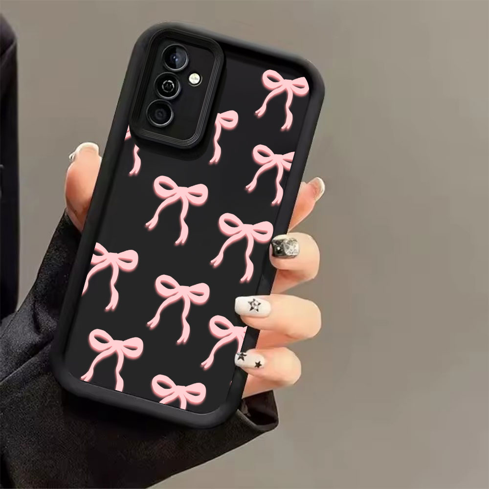 เคสโทรศัพท์ TPU นิ่มลายโบว์สีช - Phone Cases Samsung S25 Fe บทวิจารณ์และราคา