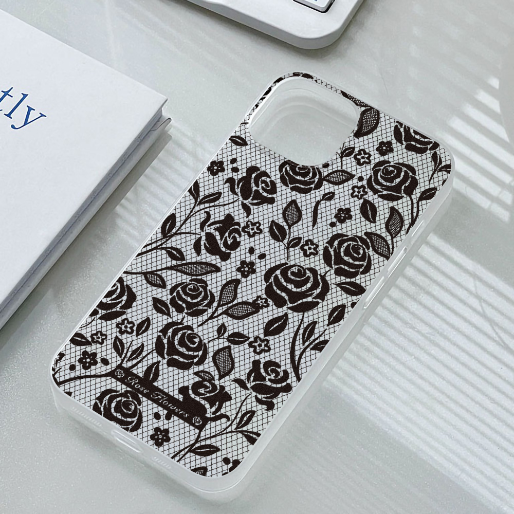 เคสโทรศัพท์ลายกุหลาบ ซิลิโคน ส - Phone Cases Unique บทวิจารณ์และราคา
