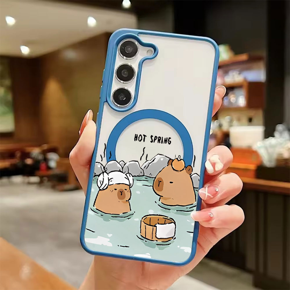 เคสโทรศัพท์แม่เหล็กใสลายคาปิบา - Phone Cases Samsung S25 Fe บทวิจารณ์และราคา
