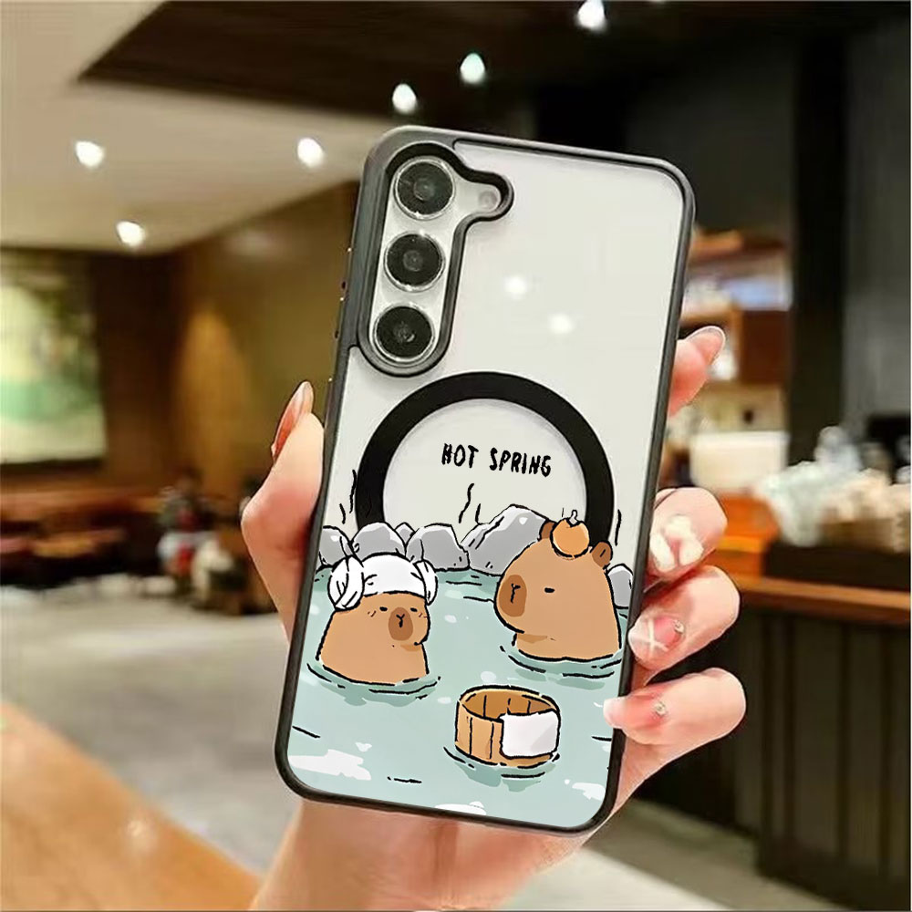 เคสโทรศัพท์แม่เหล็กใสลายคาปิบา - Phone Cases Samsung S25 Fe บทวิจารณ์และราคา