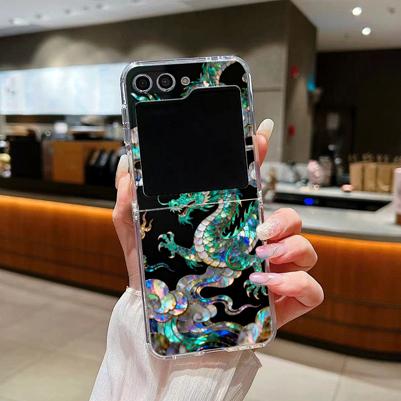 เคสโทรศัพท์ลายหินอ่อนลายเสือมั - Phone Cases Z Flip 6 บทวิจารณ์และราคา