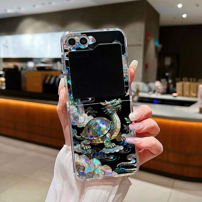 เคสโทรศัพท์ลายหินอ่อนลายเสือมั - Phone Cases Z Flip 6 บทวิจารณ์และราคา