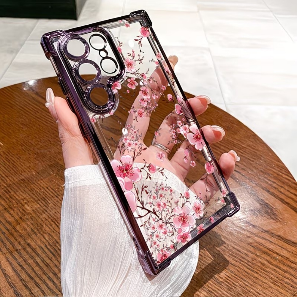 เคสโทรศัพท์เคลือบลายดอกซากุระ  - Phone Cases Samsung S25 Fe บทวิจารณ์และราคา