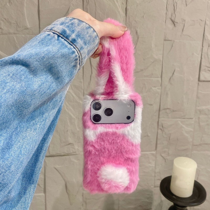 เคสโทรศัพท์ลายกระต่ายน่ารัก ขน - Phone Cases Iphone 16 Pro Max บทวิจารณ์และราคา