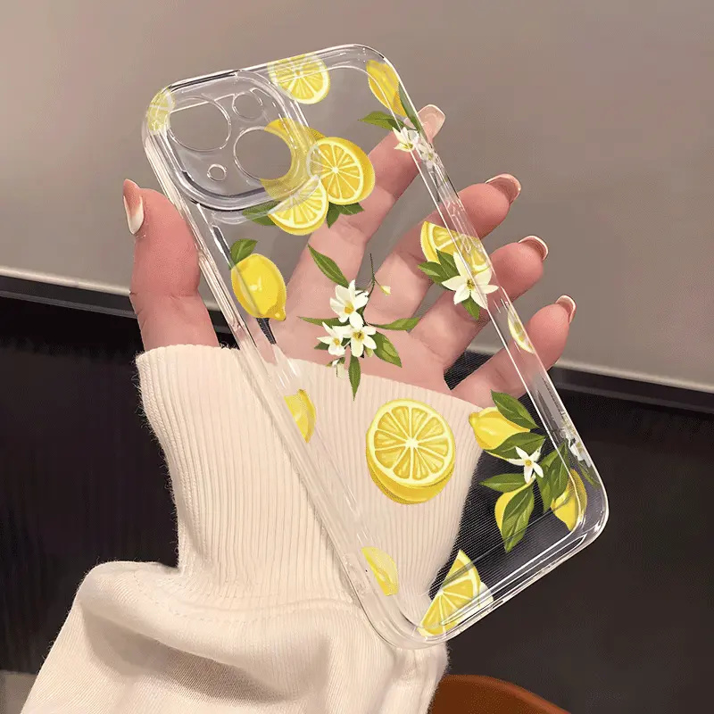 ฤดูร้อนผลไม้มะนาวดอกไม้Clearสํ - Phone Cases Samsung S25 Fe บทวิจารณ์และราคา