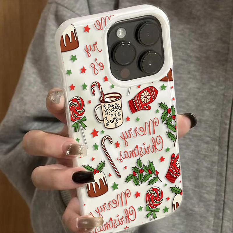 เคสโทรศัพท์ลายคริสต์มาสสุดน่าร - Phone Cases Protective บทวิจารณ์และราคา
