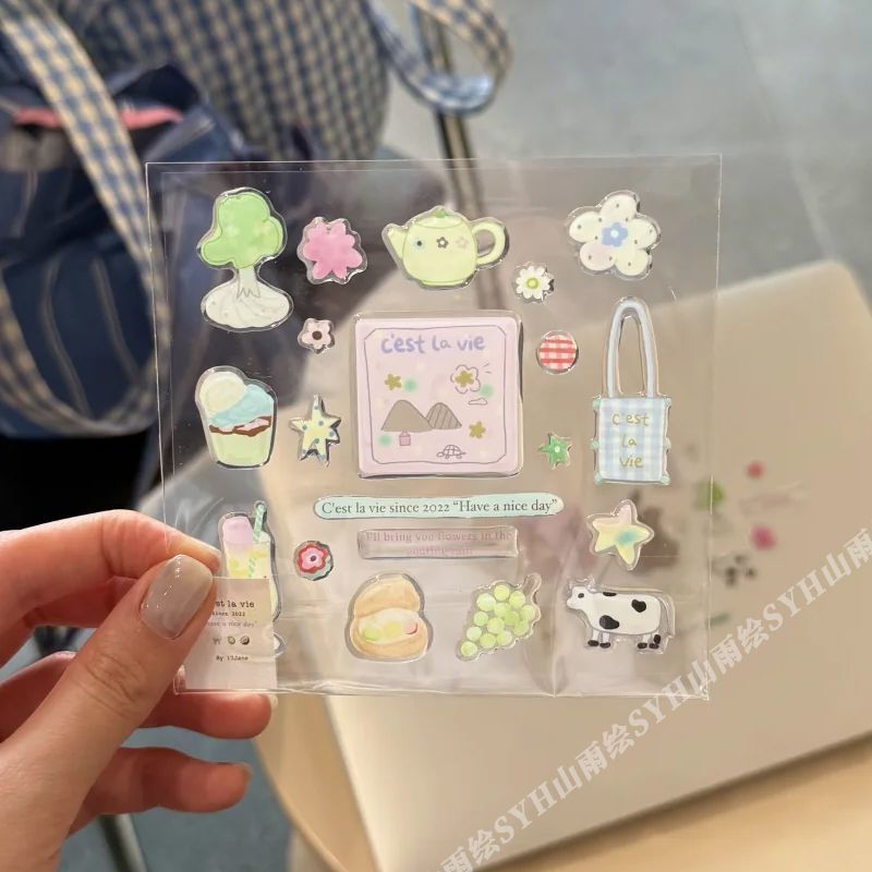 สติกเกอร์เจลลี่นูนๆ สไตล์ Xiao - Phone Cases Viral บทวิจารณ์และราคา